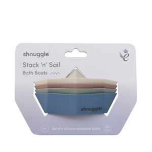 Shnuggle Stack 'n' Sail Silicone Boats